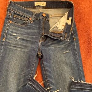 Madewell vintage ripped denim jeans